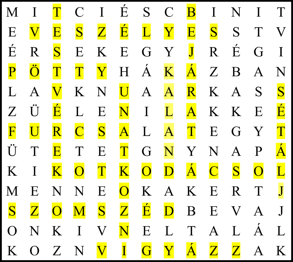 Word Search Solution 1